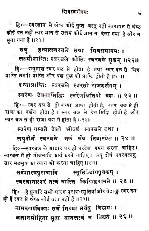 Shivasvarodaya ( KSS 160)